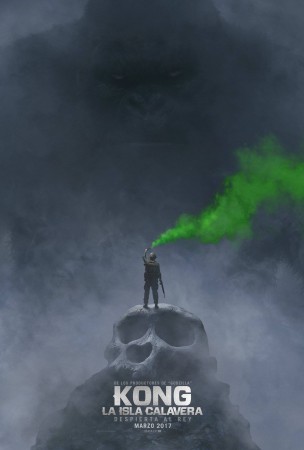 Teaser Poster Latino de 'Kong: La Isla Calavera'